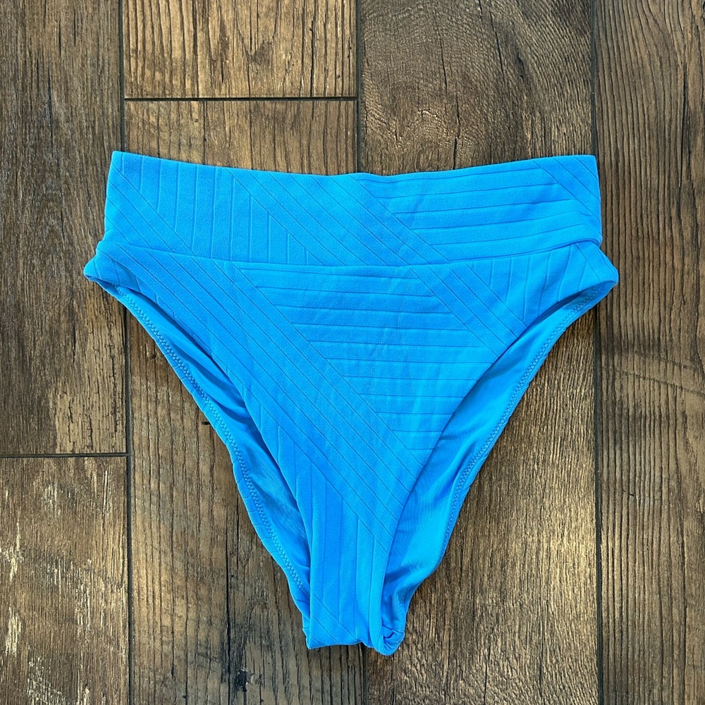Aerie High-Cut High-Waisted Bikini Bottom